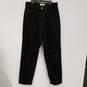 Womens Black Cotton Pockets Button Fly Denim Straight Leg Jeans Size 31 image number 2