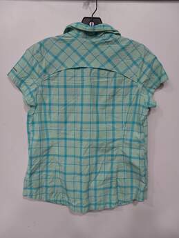 Women’s Columbia Omni-Shade Sun Protection Short-Sleeve Button-Up Shirt Sz M alternative image