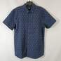 Volcom Men's Navy Blue Button Up Shirt SZ XXL NWT image number 1