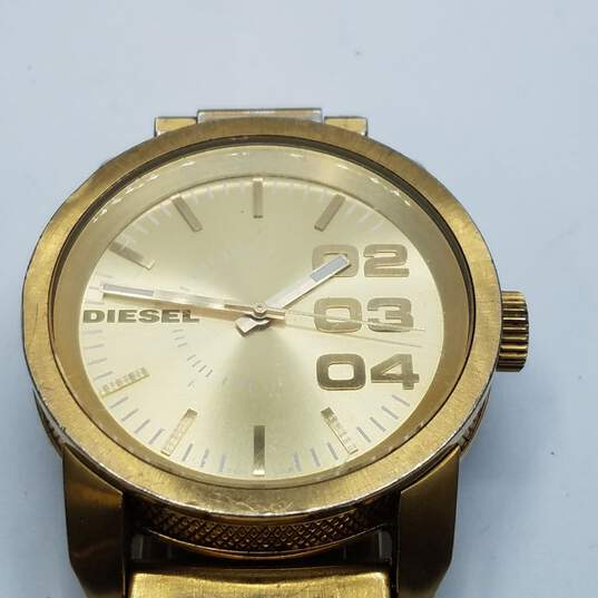 Men's Diesel Only The Brave Oversize Stainless Steel Watch image number 3