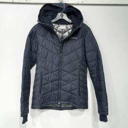 Colombia Navy Blue Puffer Jacket Size S