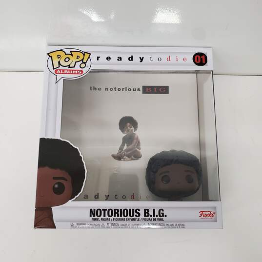 SEALED Funko Pop Albums Ready To Die Notorious B.I.G. #01 image number 1