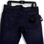 NWT Womens Blue Denim Medium Wash Pockets Slim Fit Straight Jeans Size 32 image number 1