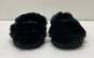 Michael Kors Tula Black Fur Slides Sandals Size 8 image number 1
