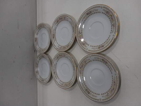 Bundle of 6 Premiere Harmony Fine China Saucers image number 1