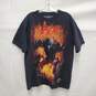 Slayer Rock & Death Black Logo 100% Cotton T-Shirt Size L image number 1