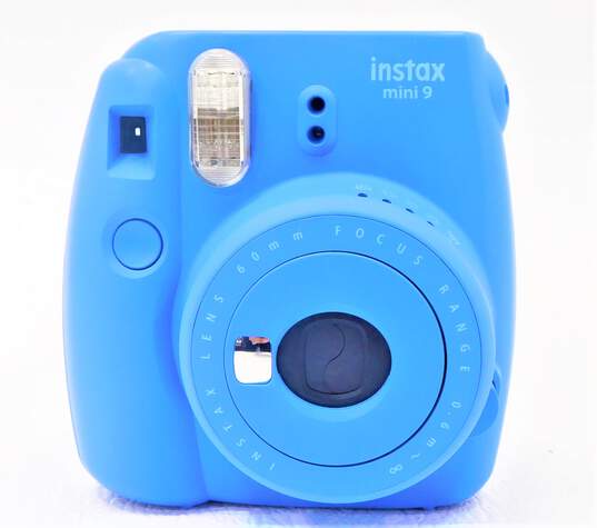 Fujifilm Instax Mini 9 Instant Film Camera Blue image number 2