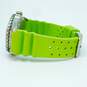 Momentum Canada CN Series 50025 Lime Green Date Stainless Steel Rubber Strap Mens Watch 85.2g image number 3