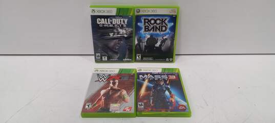 4pc. Bundle of Assorted Xbox 360 Video Games image number 1