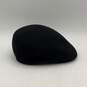 Pendleton Mens Black Round Fitted Small Stiff Brim Flat Cap Size Large image number 4