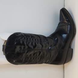Pistolero Black Boots Size 28 EU