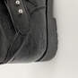 Womens Virginia A4238 Black Leather Signature Embossed Riding Boots Sz 5.5 image number 5