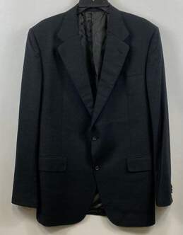 Valentino Gray Wool Suit Jacket - Size X Large