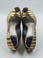 Authentic DIOR Gold Python Pump W 6.5 image number 6