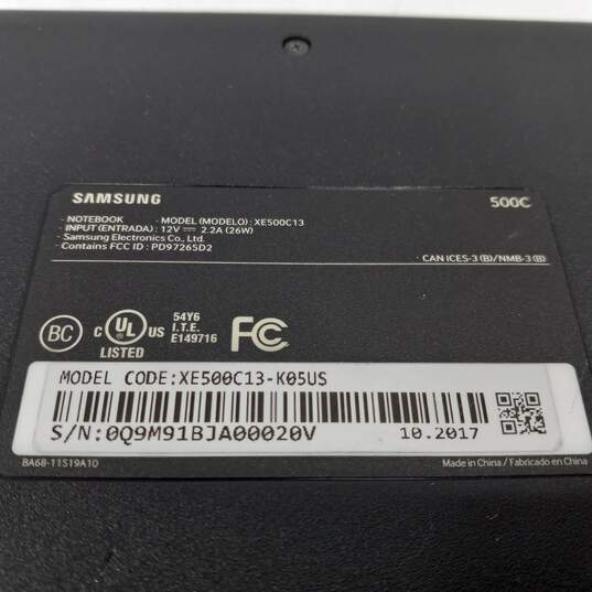 Samsung Chromebook 3 Model #XE500C13 image number 5