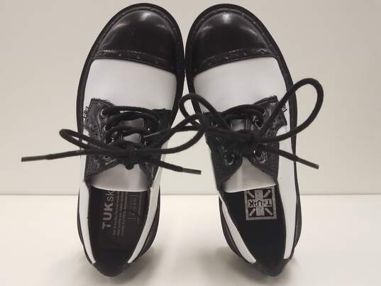TUK Shoes Double Decker Brogues Oxfords Black 6 image number 8
