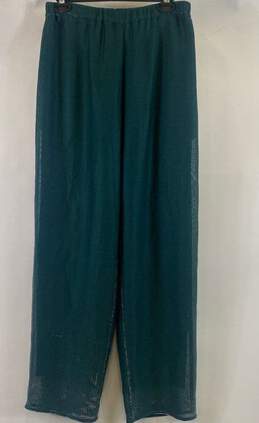 Sally LaPointe Women's Emerald Shimmer Pants- Sz 6 NWT