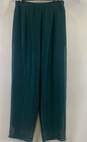 Sally LaPointe Women's Emerald Shimmer Pants- Sz 6 NWT image number 1