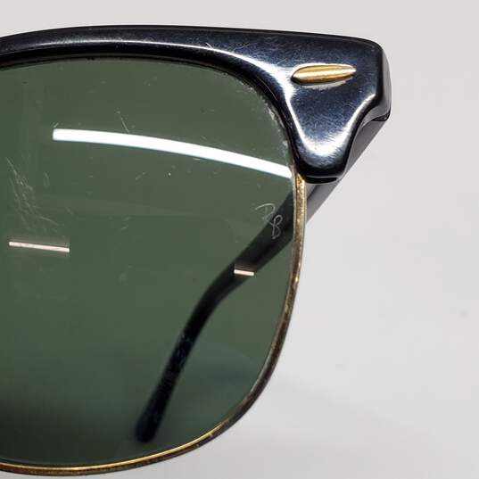 RAY-BAN RB3016 'CLUBMASTER' W0365 CLASSIC STYLE SUNGLASSES image number 6