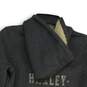 NWT Harley Davidson Womens Gray Fleece Long Sleeve Full-Zip Hoodie Size XS image number 4