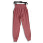 Womens Pink Flat Front Elastic Waist Pull-On Jogger Pants Size XS image number 2