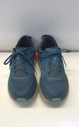 HOKA One One Bondi 7 Blue Athletic Shoe Men 9.5 alternative image