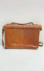 Patricia Nash Brown Leather Small Messenger Crossbody Bag image number 2