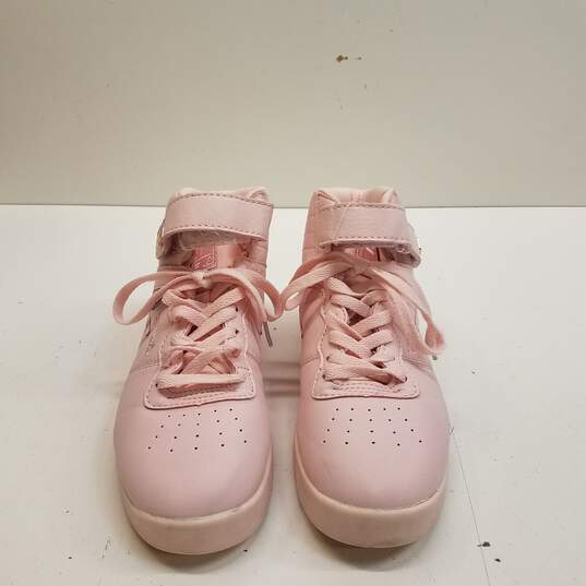 Fila Leather Vulc 13 Mid Plus Sneakers Pink 6.5 image number 6