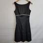 Trina Turk women's black mini evening dress with rhinestone trim image number 1