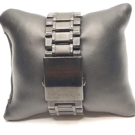 Diesel 46mm Oversize Case Men's Black Stainless Steel Quartz Watch image number 4