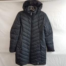 Spyder Boundless Black Longline Quilted Women's Puffer Jacket Size S