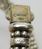 Lagos Caviar 925 Five Station X Accents Granulated Bracelet 52.8g image number 7
