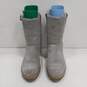 UGG Madison Grommet Wedged Shearling Boots Size 9 image number 1