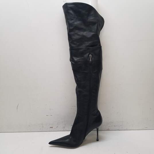 El Dantes Women Black Boots SZ 38 NIB image number 2