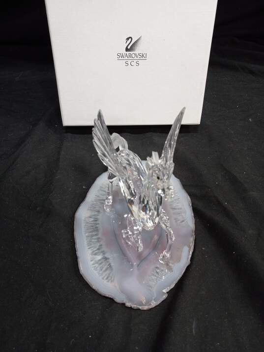 Swarovski SCS Crystal Pegasus Figurine IOB image number 2