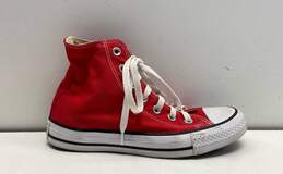 Converse Chuck Taylor All Star Hi Red Casual Sneakers Women's Size 6.5