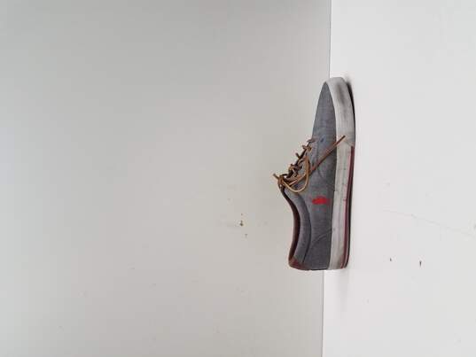 Buy the Polo Ralph Lauren Vaughn Denim Canvas Fashion Sneakers Men's Size 11D |