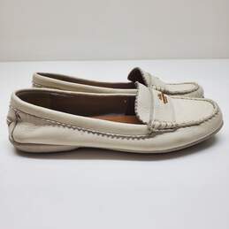 Coach Odette White Women's Loafer's Boat Shoes Size 7B