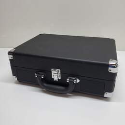 Untested Vintage Innovative Technology VSC-550BT Black Portable Turntable alternative image