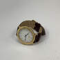 Designer Invicta Gold-Tone Round Dial Adjustable Strap Analog Wristwatch image number 3