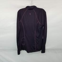Mountain Hardwear Dark Purple 1/4 Zip Pullover WM Size L alternative image