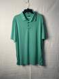 PGATour Mens Green Striped Polo Shirt Size XL image number 1