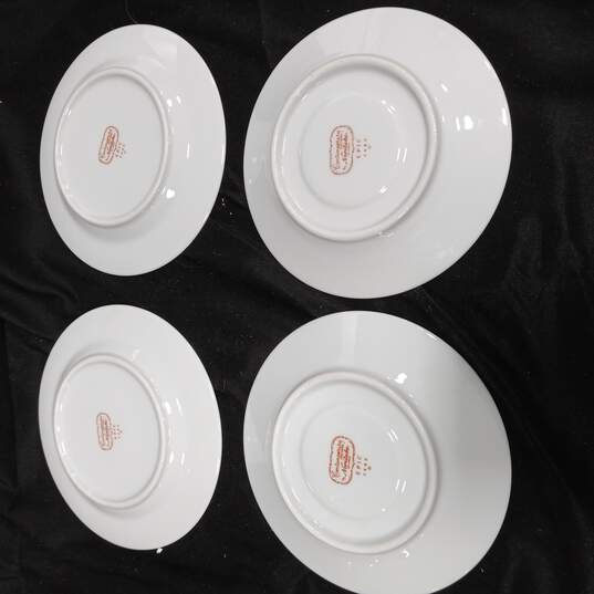Set of 8 Noritake "Contemporary" Epic Plates & Saucers image number 3