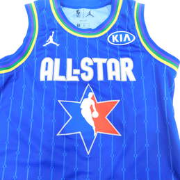 Nike Air Jordan LeBron James 2020 All Star Game Swingman Jersey Blue Size Small Kids alternative image