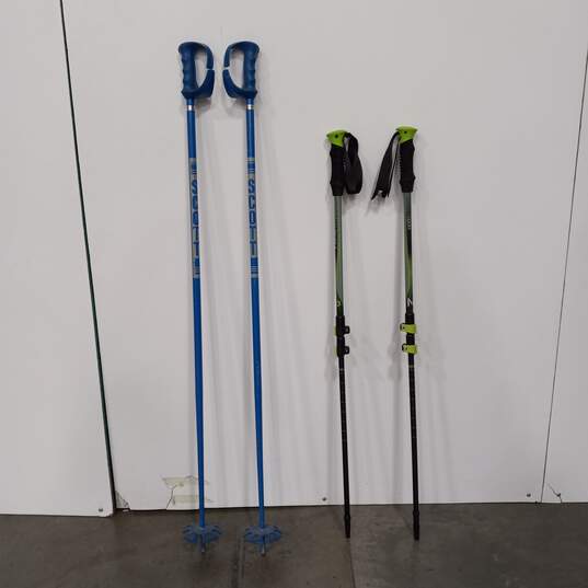 2 Pairs of Ski Poles image number 1