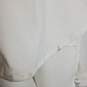 Haute Monde Women White Collar Shirt Dress L NWT image number 9
