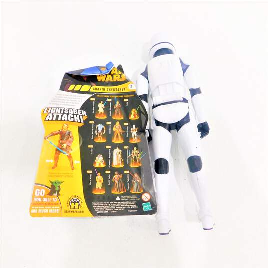 Star Wars Lot Sealed Episode 1 Luke Anakin Skywalker Figures Revenge of the Sith & White Storm Trooper image number 3