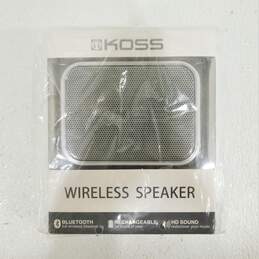 Koss BTS1 HD Wireless Speaker New Sealed