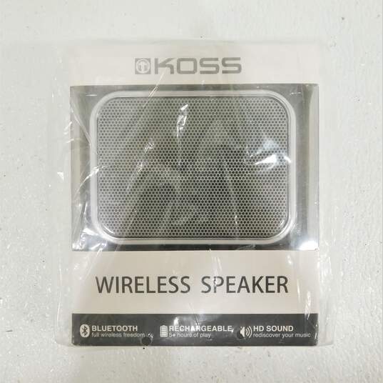 Koss BTS1 HD Wireless Speaker New Sealed image number 1