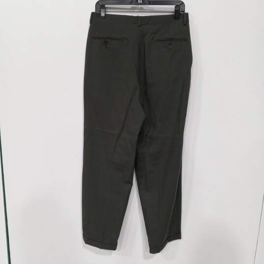 Yves Saint Laurent Green Dress Pants (No Size Found) image number 2